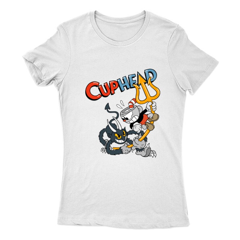 Cuphead devil 2 Női Póló