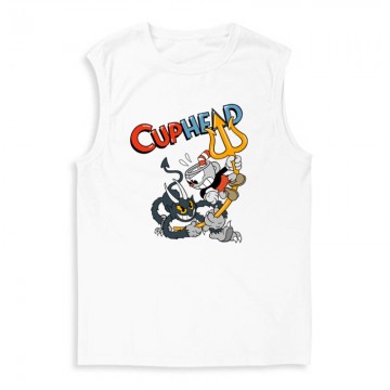 Cuphead devil 2 Férfi Trikó