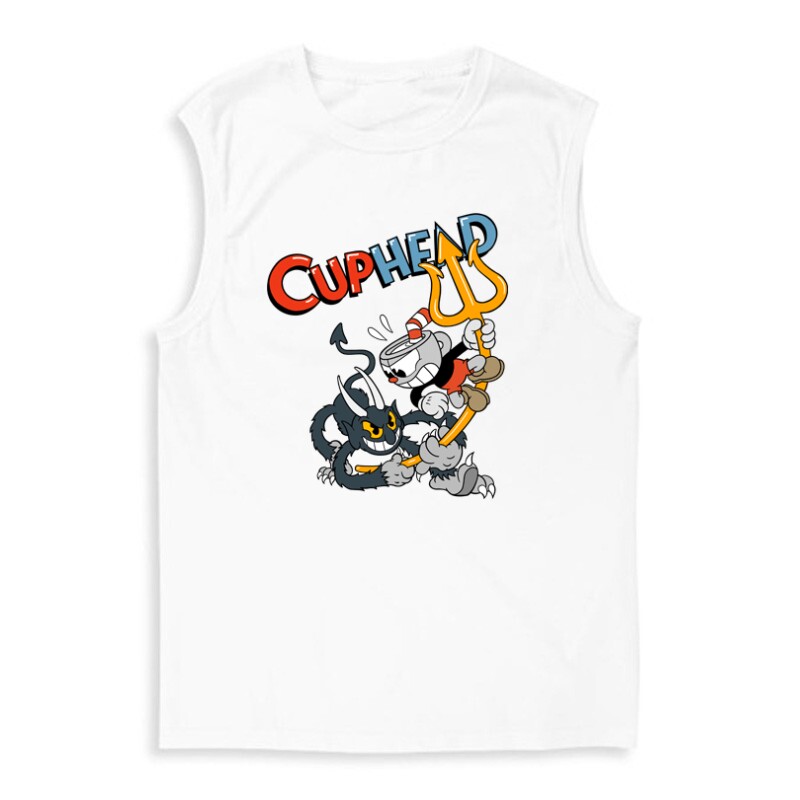 Cuphead devil 2 Férfi Trikó