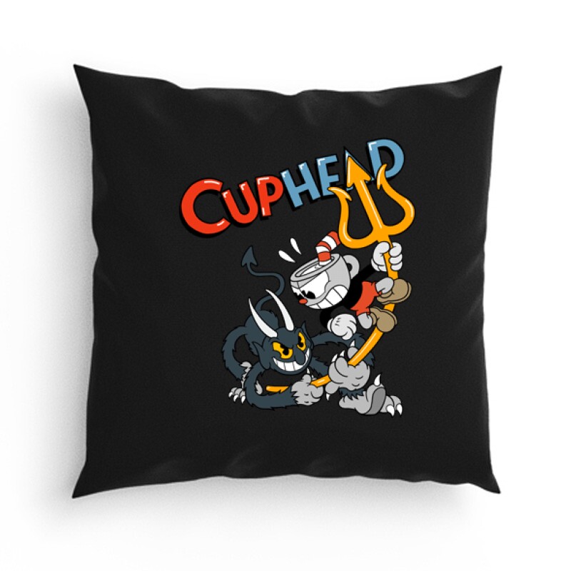 Cuphead devil 2 Párna