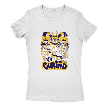 Cuphead all character Női Póló
