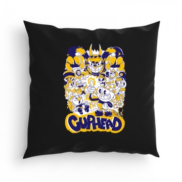 Cuphead all character Párna