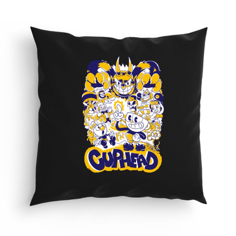 Cuphead all character Párna