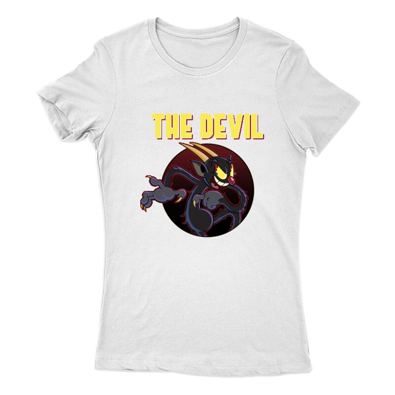 Cuphead Devil Női Póló
