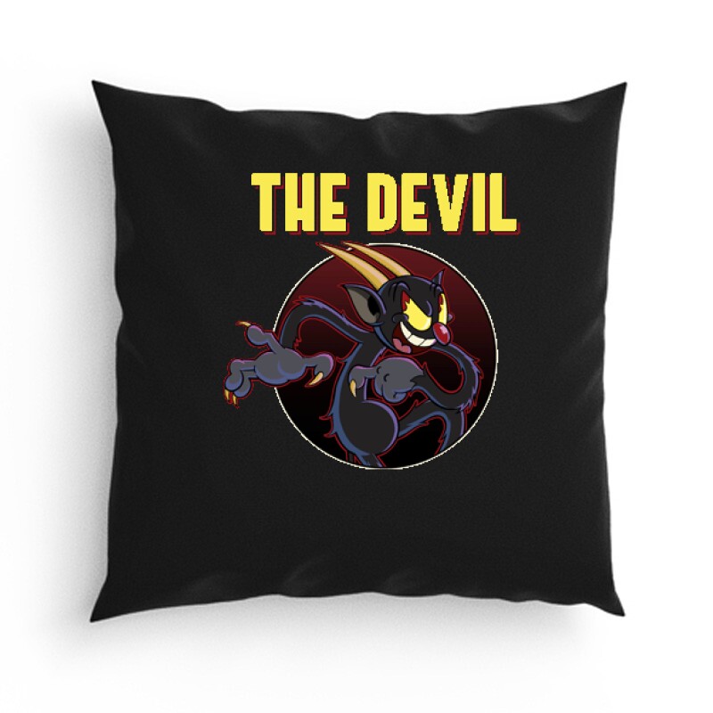 Cuphead Devil Párna