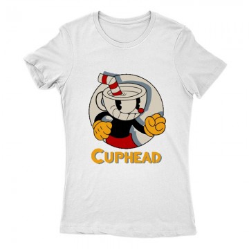 Cuphead páros Női Póló