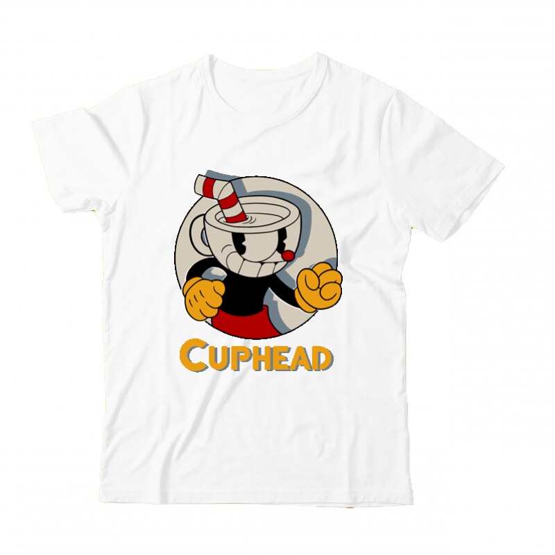 Cuphead páros Gyermek Póló