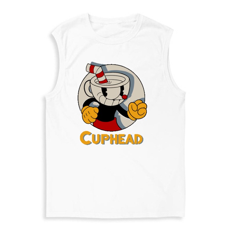 Cuphead páros Férfi Trikó