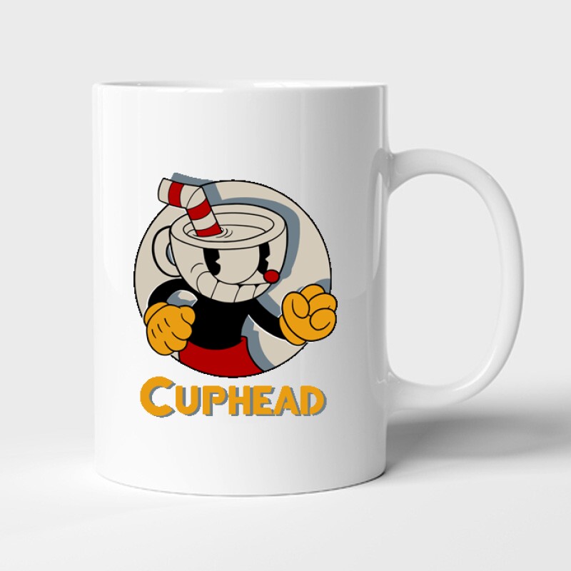 Cuphead páros Bögre