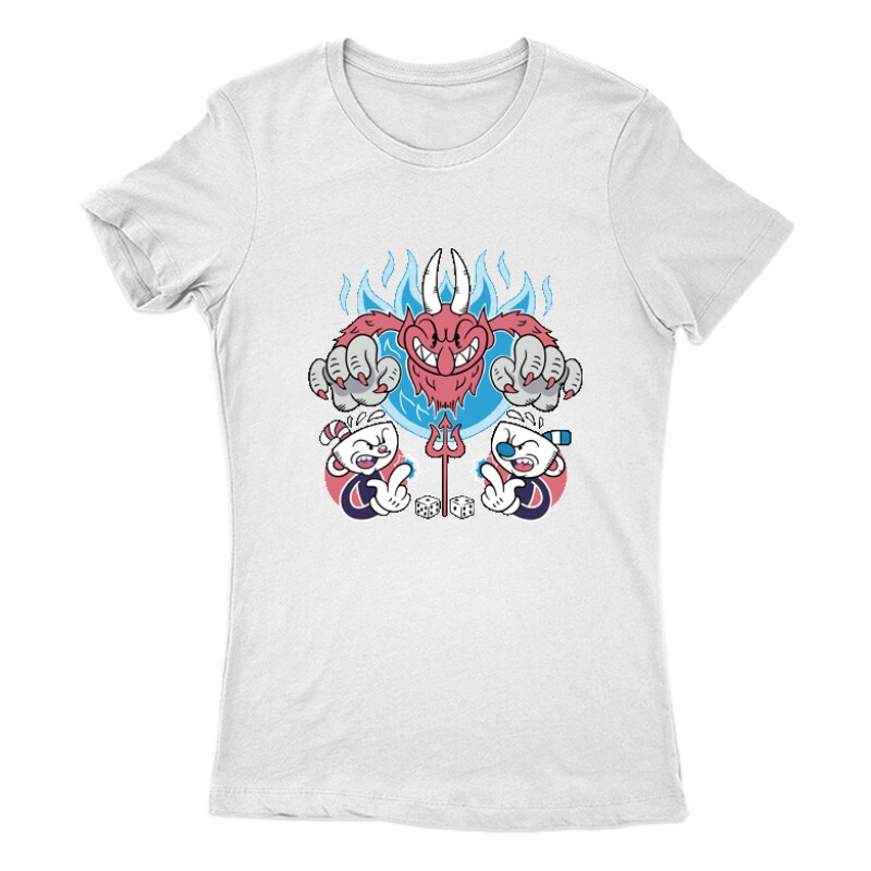 With devil Női Póló