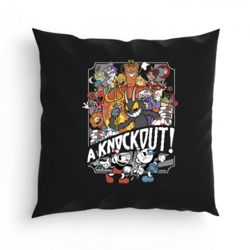 Knockout Cuphead Párna