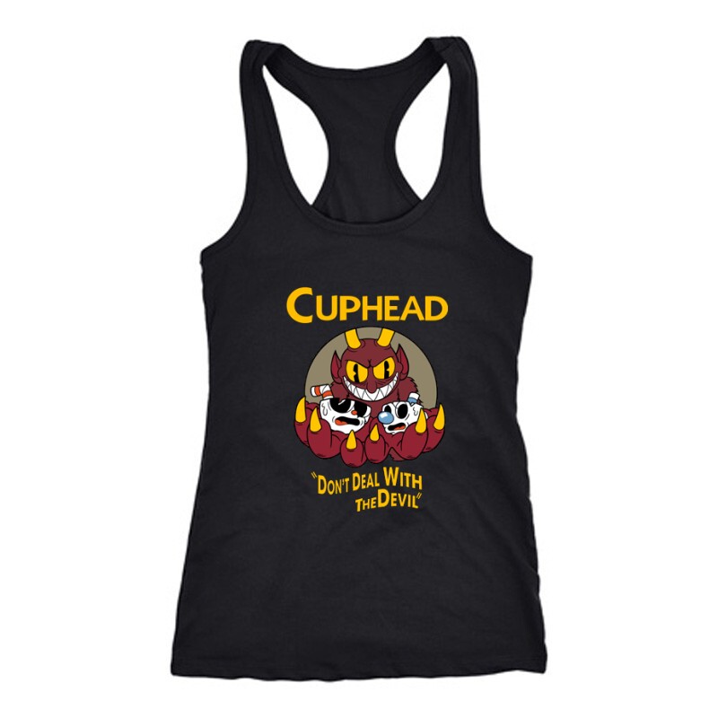 Cuphead Don't Deal With The Devil Női Trikó