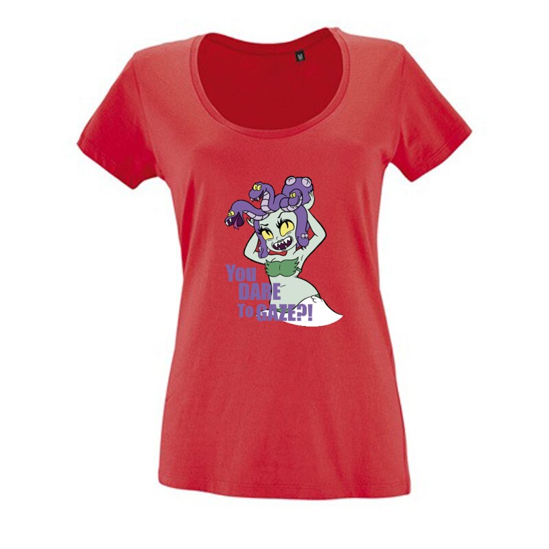 You Dare to Gaze Női O Nyakú Póló