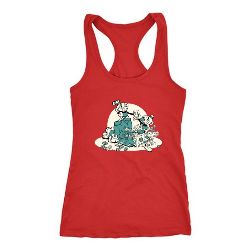 Knockout cartoon Női Trikó