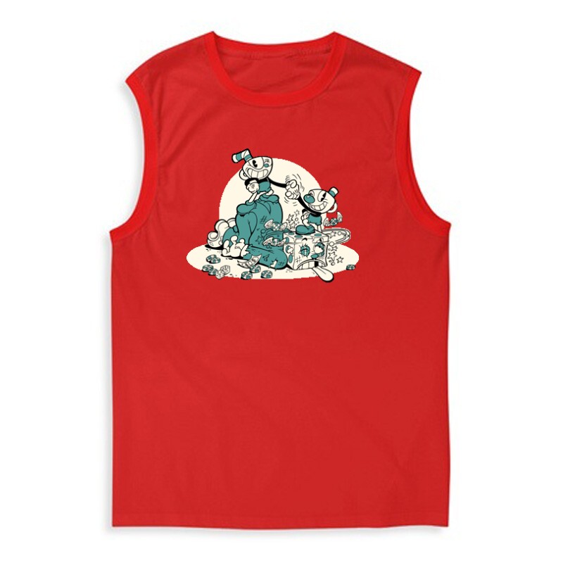 Knockout cartoon Férfi Trikó