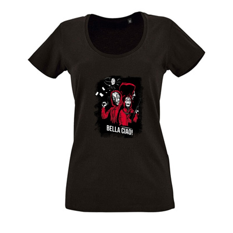 Bella Ciao Night Női O Nyakú Póló