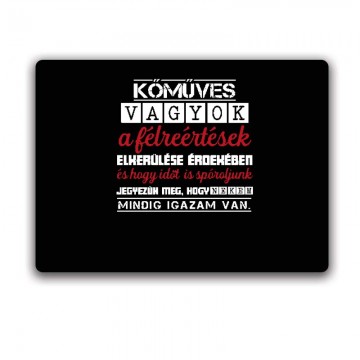 Kőműves vagyok mindig igazam van 2 Egérpad