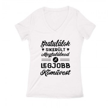 Sikerült megtalálnod Női V Kivágott póló