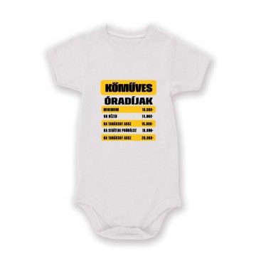 Kőműves óradíjak Baby Body