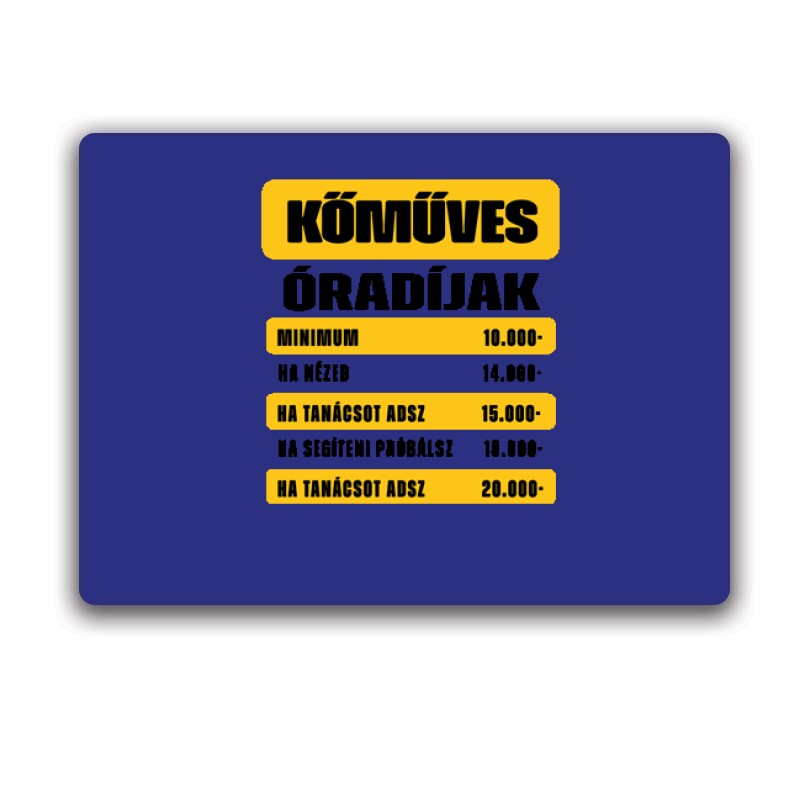 Kőműves óradíjak Egérpad