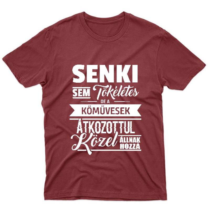 Senki sem tökéletes Unisex Póló