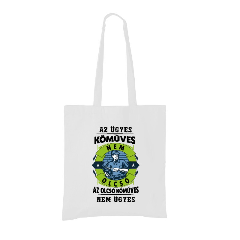 Az ügyes kőműves nem olcsó Bevásárló Táska