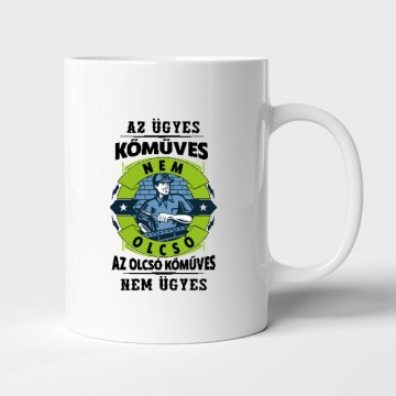 Az ügyes kőműves nem olcsó Bögre