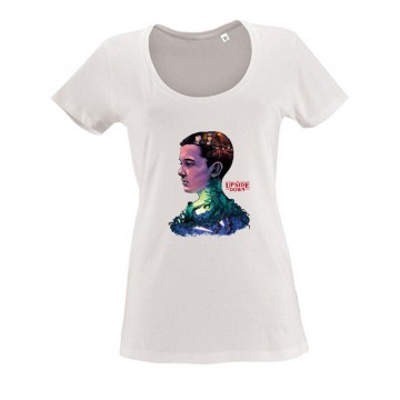 11 Up Side Down Női O Nyakú Póló