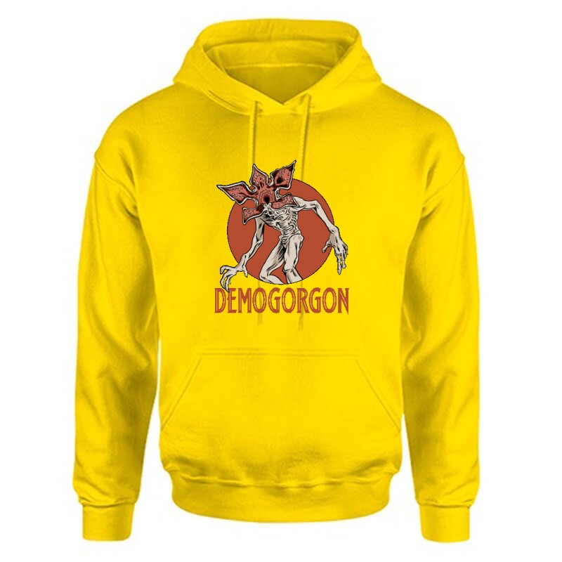 Demogorgon retro Unisex Kapucnis Pulcsi
