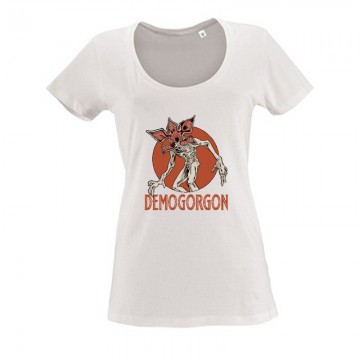 Demogorgon retro Női O Nyakú Póló