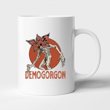 Demogorgon retro Bögre