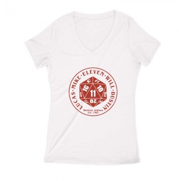 Names & Cube Női V Kivágott póló