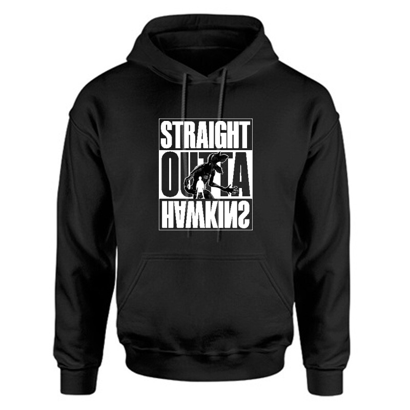 Straight outta Hawkins Demogorgon Unisex Kapucnis Pulcsi