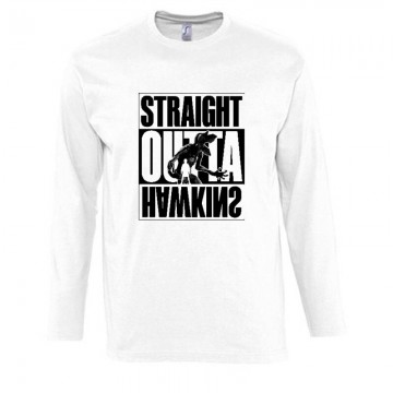 Straight outta Hawkins Demogorgon Hosszú Ujjú Póló