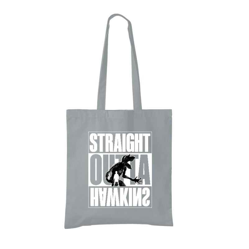 Straight outta Hawkins Demogorgon Bevásárló Táska