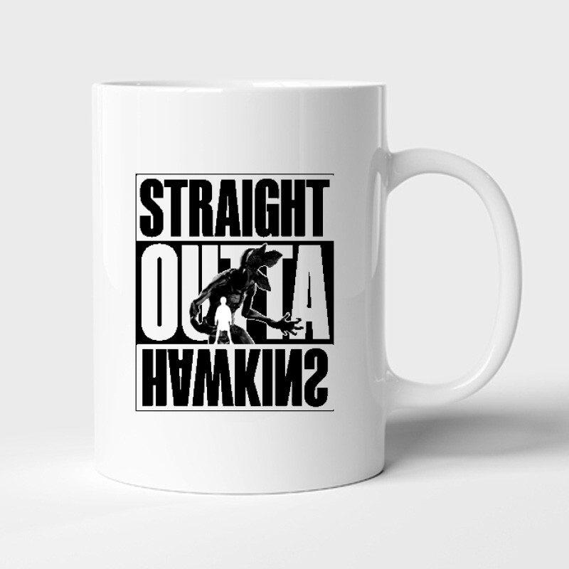 Straight outta Hawkins Demogorgon Bögre