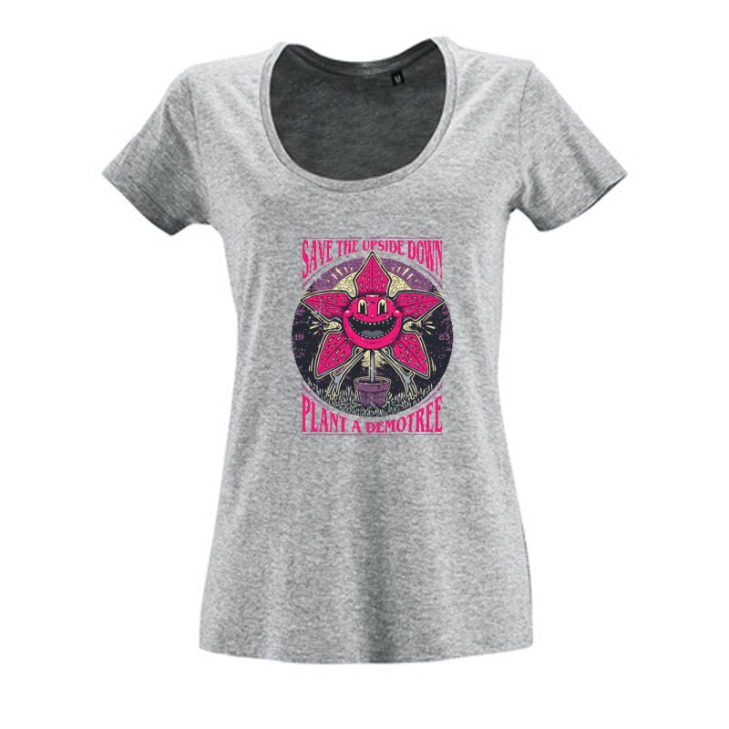 Plant demotree Női O Nyakú Póló