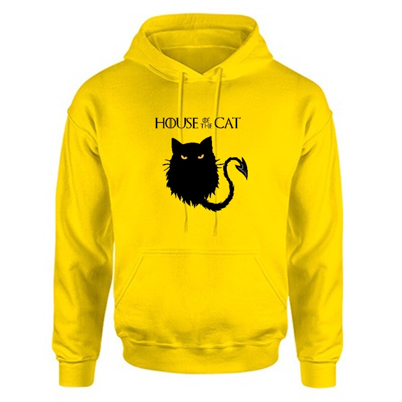 House of the cat Unisex Kapucnis Pulcsi