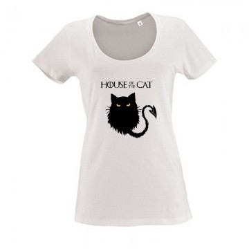 House of the cat Női O Nyakú Póló