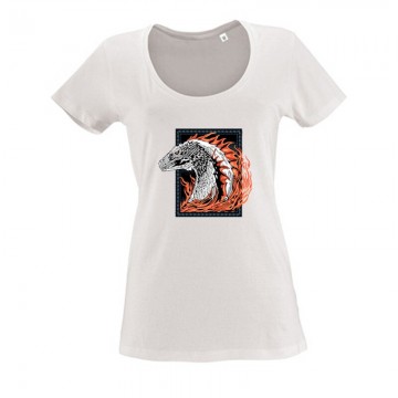 Frame of the dragon Női O Nyakú Póló