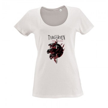House of Targaryen Női O Nyakú Póló
