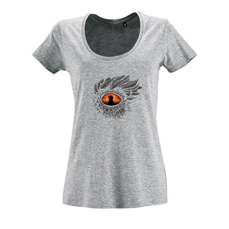Dragon eye Női O Nyakú Póló