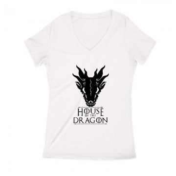 House of the dragon Női V Kivágott póló