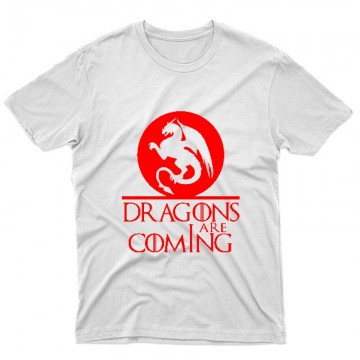 Dragons are coming Unisex Póló