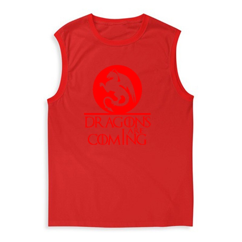 Dragons are coming Férfi Trikó