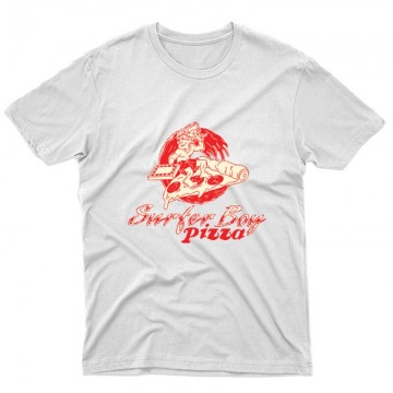 Surfer boy pizza Unisex Póló