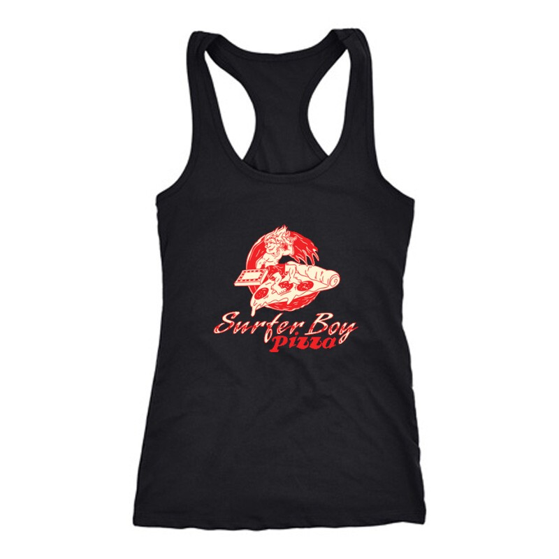 Surfer boy pizza Női Trikó