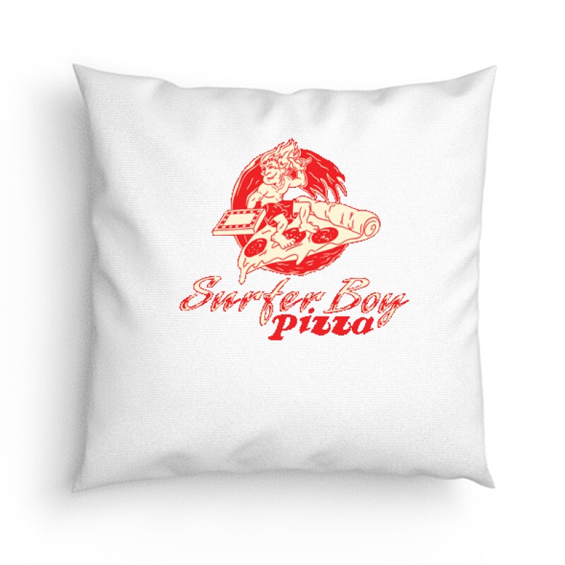 Surfer boy pizza Párna
