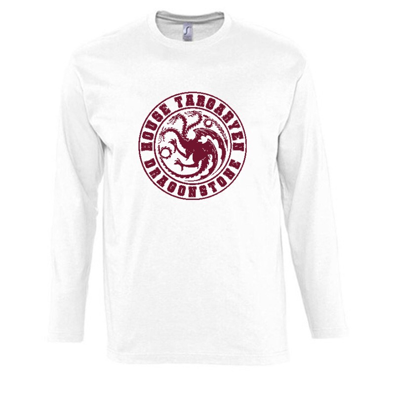 House Targaryen Dragonstone Hosszú Ujjú Póló