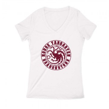 House Targaryen Dragonstone Női V Kivágott póló